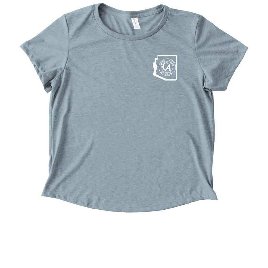 Steerage to Captain's Table 2.0 Women's&nbsp;, a I Like You Blue Allmade Eco Triblend Women?s Scoop Neck Tee