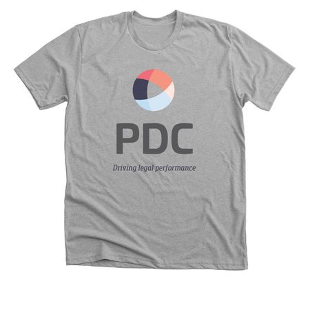 PDC Gear, a Athletic Heather Premium Unisex Tee