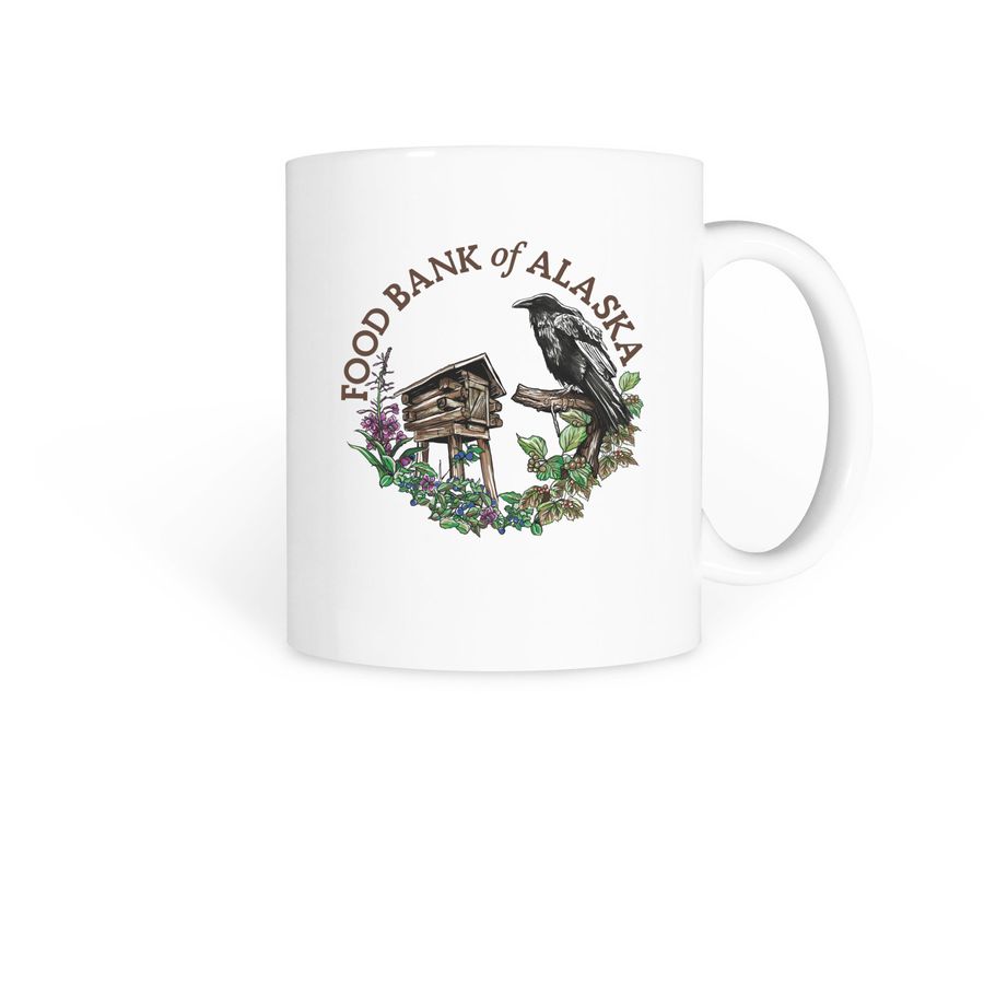 Cache and Share Mugs, a White Coffee Mug