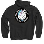 Every Body One Pack, a Black Pullover Hoodie (back-view)