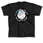 Every Body One Pack, a Black Classic Tie Dye Tee (back-view)