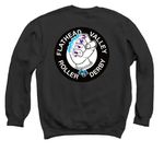 Every Body One Pack, a Black Crewneck Sweatshirt (back-view)