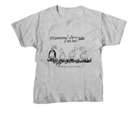 Official 2026 Memory Lane Apparel, a Sport Grey Youth Unisex Tee