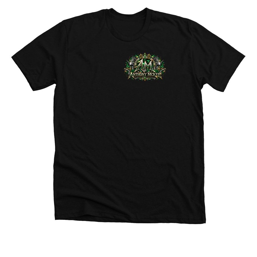 Artist Merch, a Solid Black Blend Premium Unisex Tee
