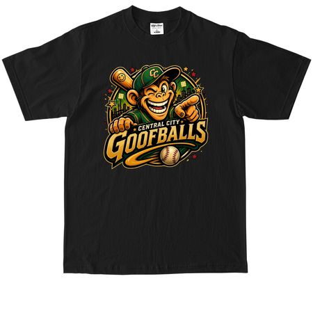 Central City Goofballs, a Black Max Heavyweight Tee