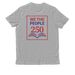 We The People at 250 Shirt, a Granite Grey Heather Allmade Organic Cotton Unisex Tee