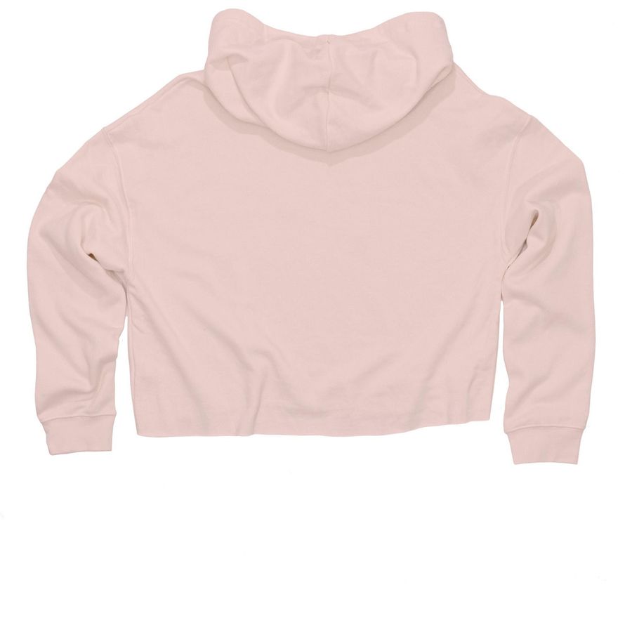 ACT sweatshirts, a Blush Women?s Lightweight Cropped Hoodie (back-view)