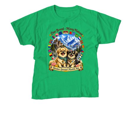 Tibbies Worldwide, a Irish Green Youth Unisex Tee