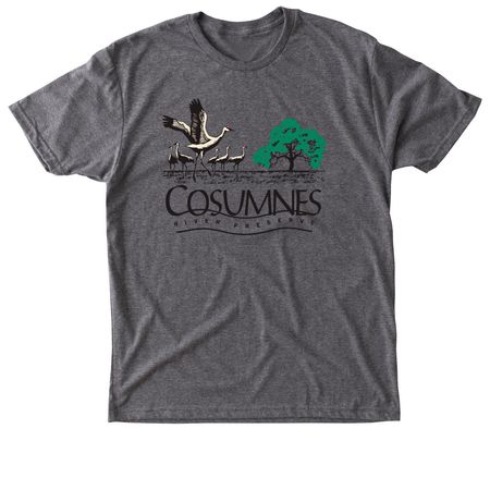 Cosumnes River Preserve, a Premium Heather Triblend Unisex Tee
