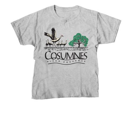 Cosumnes River Preserve, a Sport Grey Youth Unisex Tee