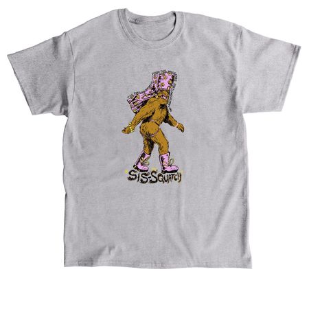 Sis-Squatch T-Shirts, a Sport Grey Classic Unisex Tee