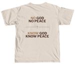 know collection, a Ivory Comfort Colors Unisex Tee (back-view)