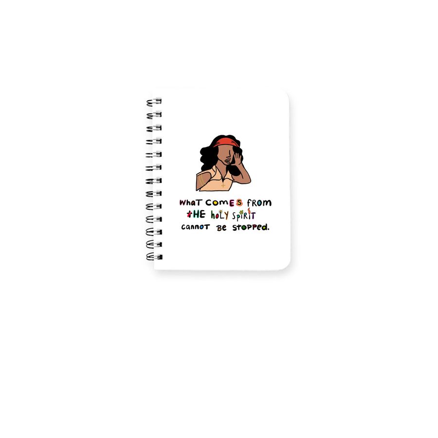 Paragraph 60 Notebook - Magdalene, a White Spiral Notebook