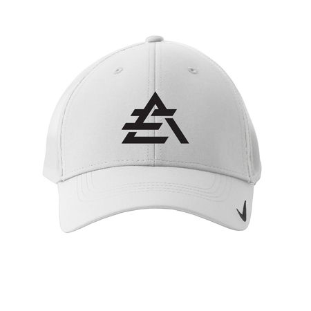 Nike Performance Hat, a White Printed Nike Dri-FIT Legacy Performance Cap