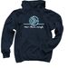 AIM for More, a Navy Pullover Hoodie