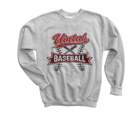 Uintah 8U Baseball&nbsp;, a Sport Grey Youth Crewneck Sweatshirt