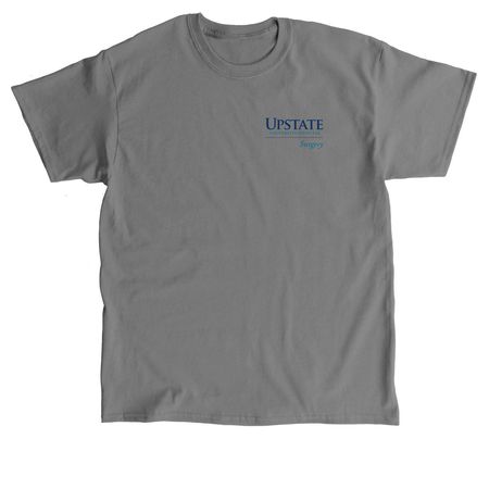 Upstate Surgery- Thankful, a Charcoal Classic Unisex Tee