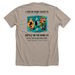 Sent My Derby League To...Retro, a Heather Stone Premium Unisex Tee (back-view)