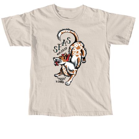 Rosie by P Jones, a Ivory Comfort Colors Unisex Tee