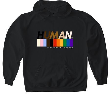 2026 Pride, a Black Gildan Softstyle Pullover Hoodie