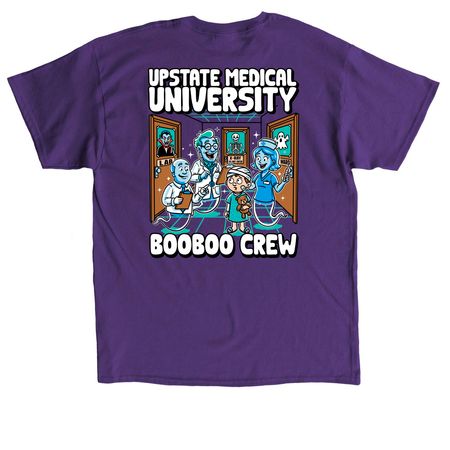 Upstate Medical University BooBoo Crew, a Purple Classic Unisex Tee