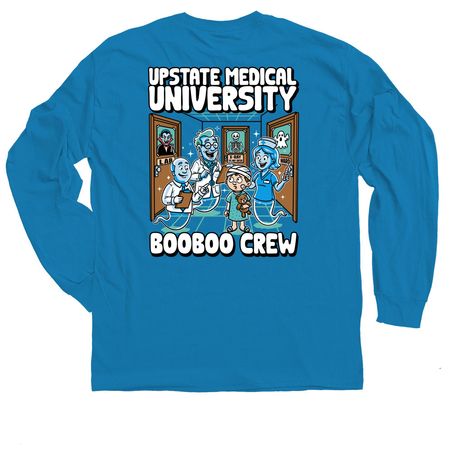 Upstate Medical University BooBoo Crew, a Sapphire Classic Long Sleeve Tee