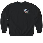 No Otter Place Like It! Shirts/Sweatshirts, a Black Softstyle Crewneck Sweatshirt (back-view)