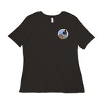 No Otter Place Like It! Shirts/Sweatshirts, a Black Women?s Relaxed Cotton Tee (back-view)