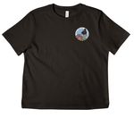 No Otter Place Like It! Shirts/Sweatshirts, a Black Women's Heavyweight Tee (back-view)