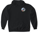 No Otter Place Like It! Shirts/Sweatshirts, a Black Gildan Softstyle Pullover Hoodie (back-view)