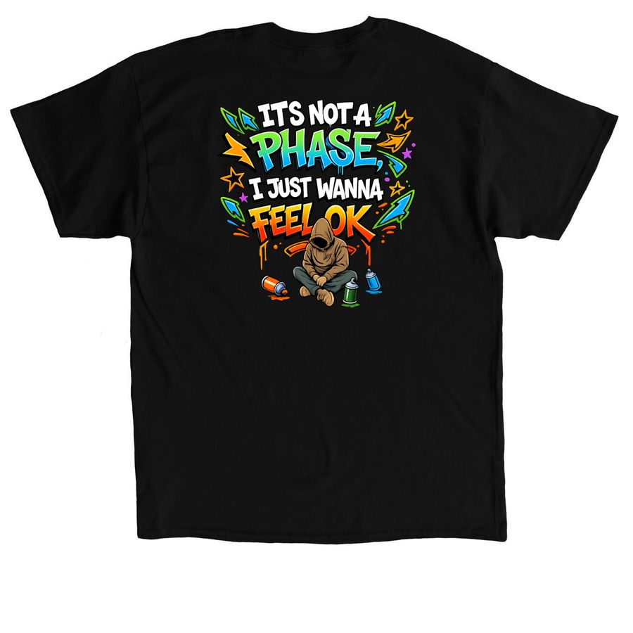 It?s Not A Phase, a Black Classic Unisex Tee