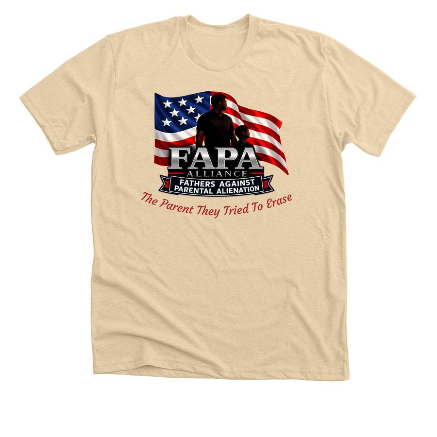 Fathers Stand Tall&nbsp;, a Heather Soft Cream Premium Unisex Tee