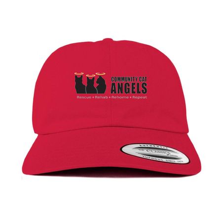 Caps for the Cats, a Cranberry Printed Classic Baseball Cap