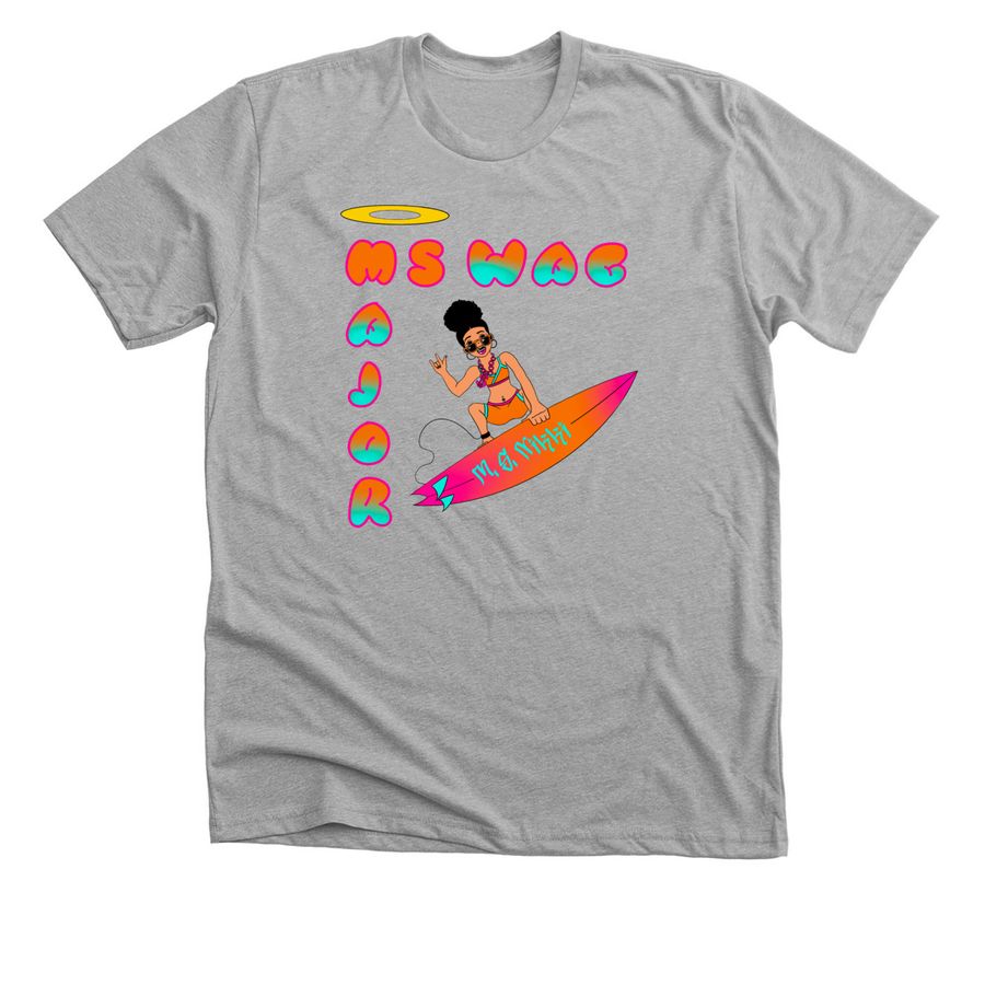 MS Walk 2026(MS Nikki?s Angels), a Athletic Heather Premium Unisex Tee