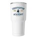 CABMM EST Travel Mug, a White Insulated Tumbler