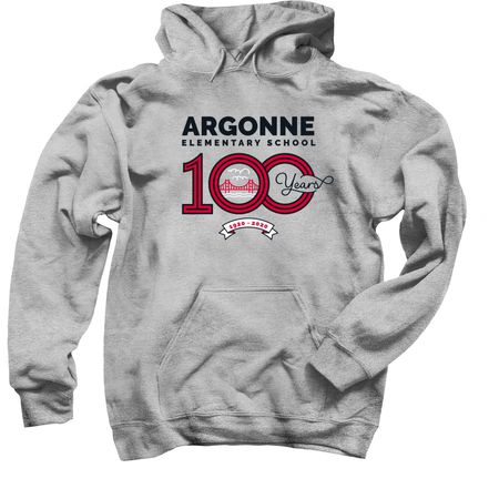 100 Years of Argonne, a Sport Grey Pullover Hoodie