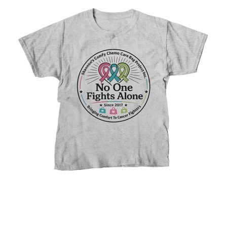 Supporting Adult Cancer Fighters, a Sport Grey Youth Unisex Tee