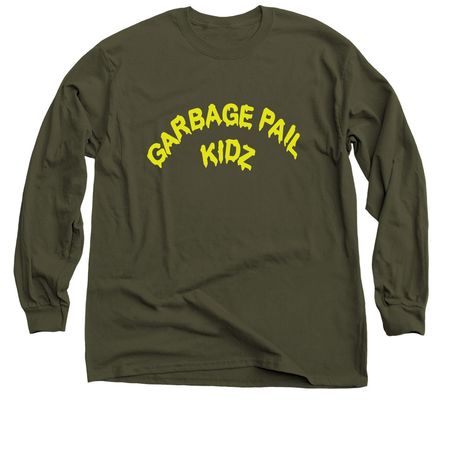 GPK-Disgustin Justin, a Military Green Classic Long Sleeve Tee