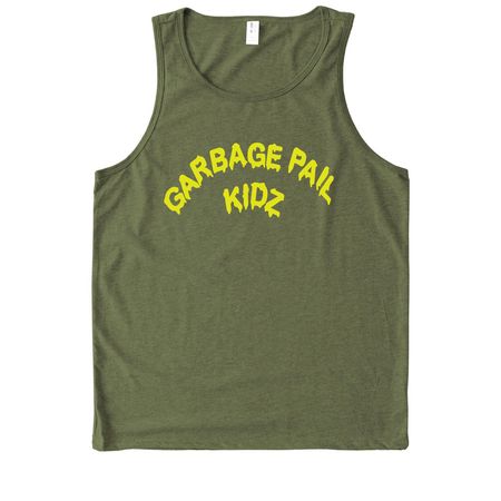 GPK-Disgustin Justin, a Olive You Green Allmade Eco Triblend Tank