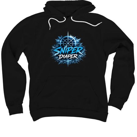 ?? SNIPER DIAPER ? ICE ENERGY HOODIE, a Black Premium Pullover Hoodie