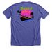 Bigger is Better (Bright)&nbsp;, a Heather Lapis Premium Unisex Tee (back-view)