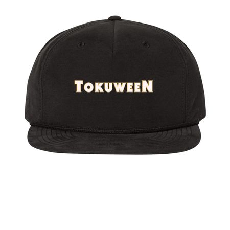 Tokuween Ball Cap, a Black Printed Umpqua Snapback Cap