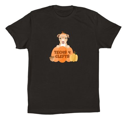 Pumpkin Pup, a Black Premium Cotton Tee