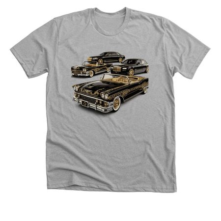 Lowrider Expensive Whips, a Athletic Heather Premium Unisex Tee