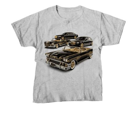 Lowrider Expensive Whips, a Sport Grey Youth Unisex Tee