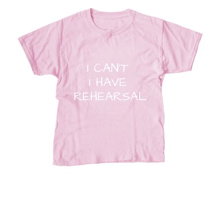 2026 Nutcracker Rehearsal Merch, a Light Pink Youth Unisex Tee