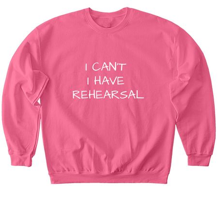 2026 Nutcracker Rehearsal Merch, a Pink Lemonade Softstyle Crewneck Sweatshirt