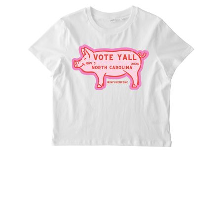 Vote Y'all, a White Stanley/Stella Women?s Stella Muser Tee