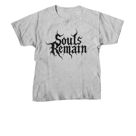 Souls Remain Black Logo, a Sport Grey Youth Unisex Tee