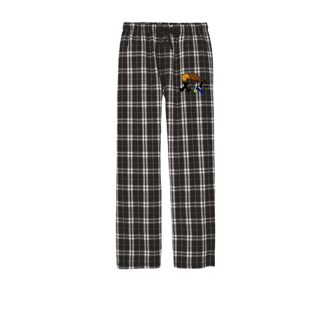 Don?t quit wear it, a Black Flannel Pajama Pant